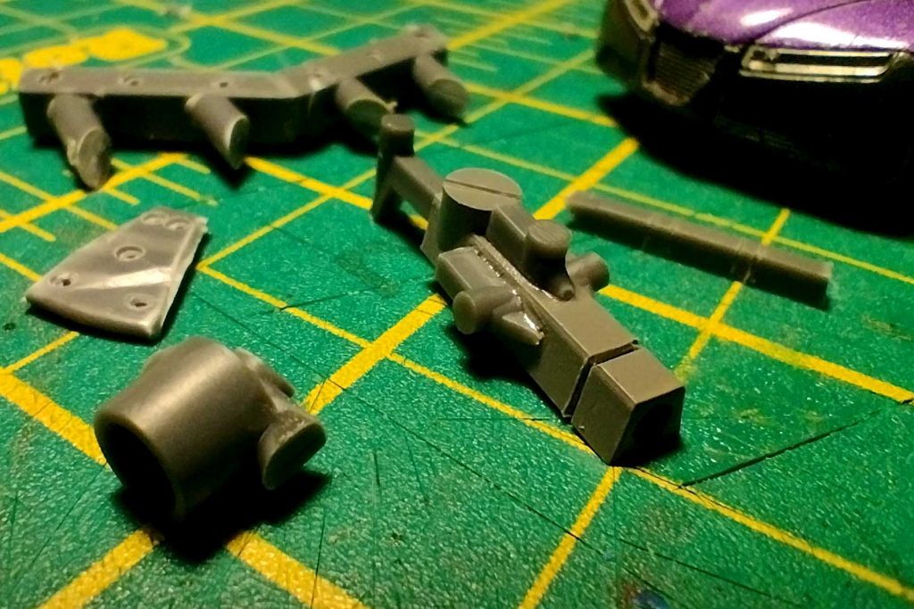 Gaslands Weapons - Rising from the Sprue