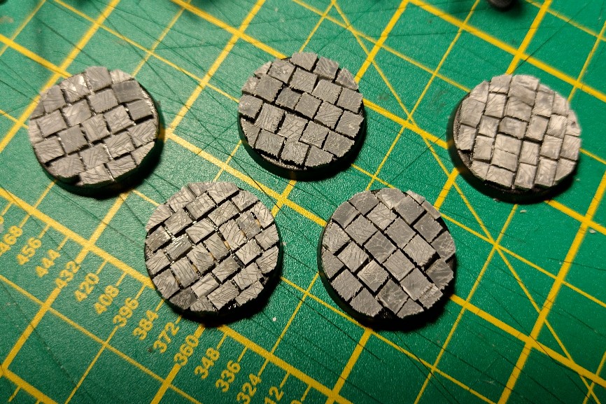 Dark Age Warriors from Gripping Beast
Flagstone Effect Bases