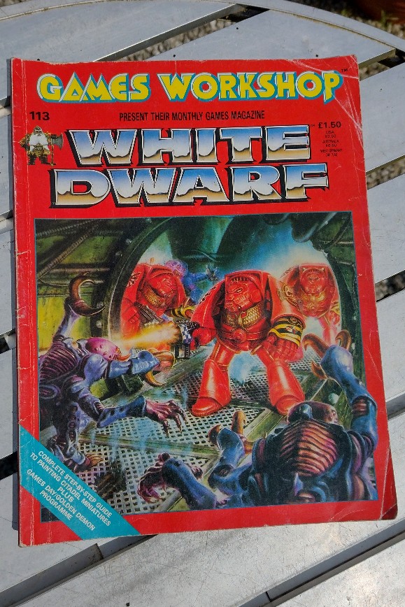 White Dwarf 113 May 1989 Old Hammer
