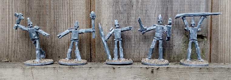 Frostgrave Wooden Construct Warband